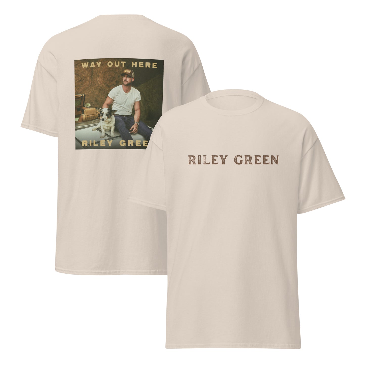 Unisex Riley Green Tee